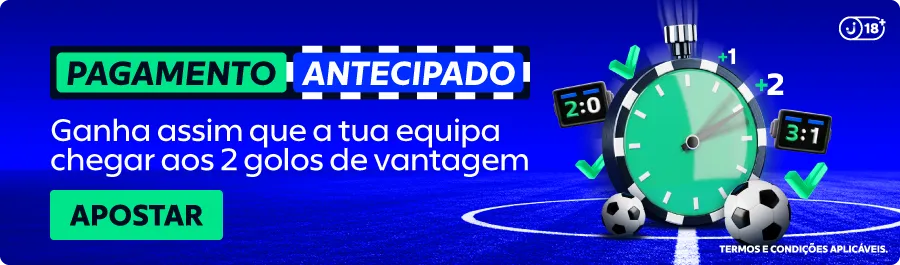 Interface de Apostas Desportivas Solverde com Promoção de Pagamento Antecipado